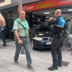 La escena del accidente.
