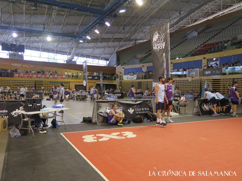 Una imagen de la competición de basket callejero en 2024.