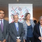 Los asistentes a la inauguración del congreso de las residencias. Los asistentes a la inauguración del congreso de las residencias.