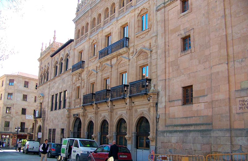 La sede del Centro Documental de la Memoria Histórica.