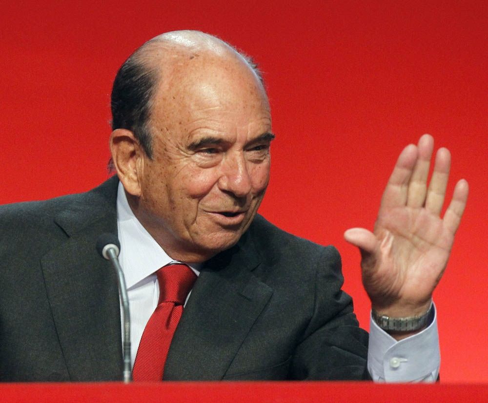 Emilio Botín falleció en Madrid a los 79 años. 
