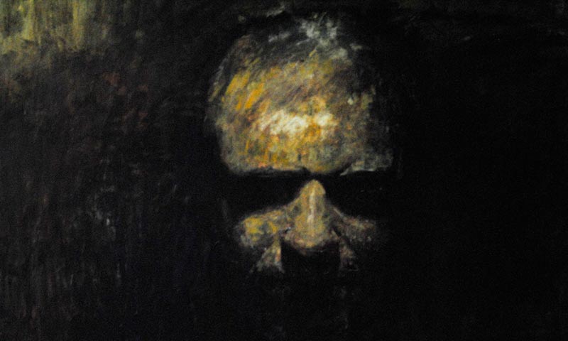 Autorretrato del pintor salmantino. 