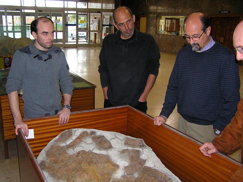 Adán Pérez, Francisco Javier Ortega y Santiago Martín. 