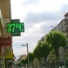 Un termómetro marca 37 grados. ARCHIVO. Un termómetro marca 37 grados. ARCHIVO.