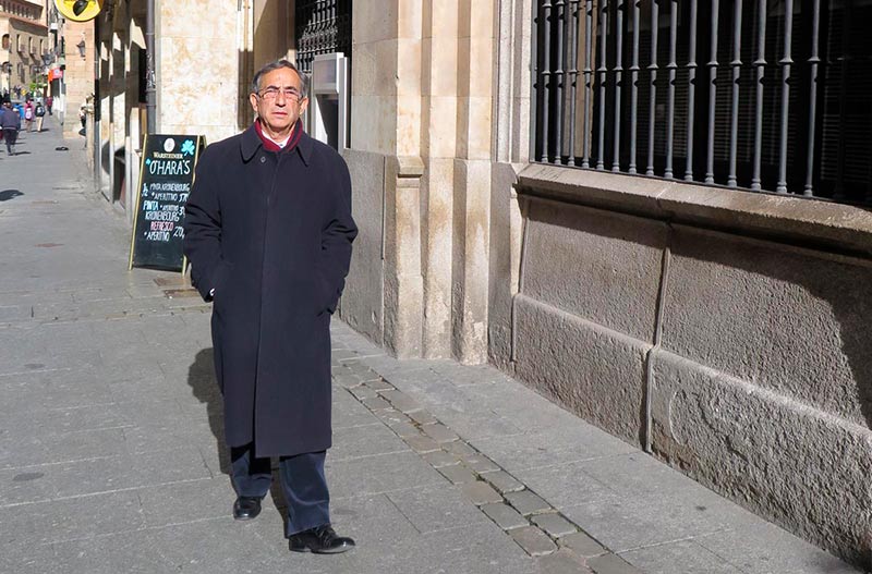 José Luis Gómez Sánchez fue el encargado de papelería de Cervantes durante muchos años.