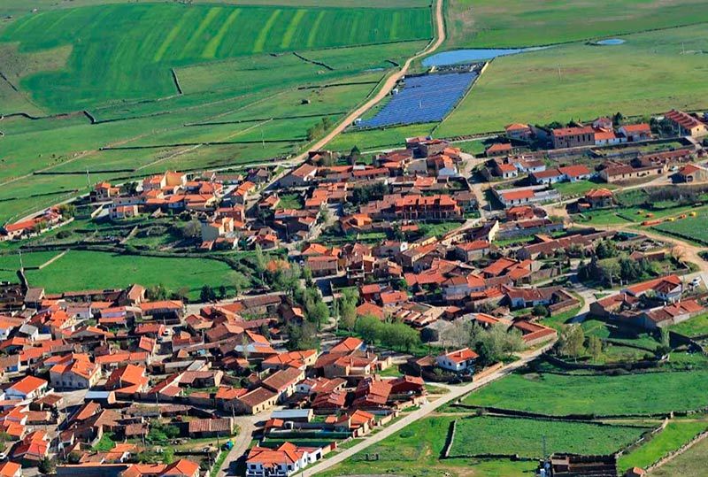 Vista aérea de Morille.