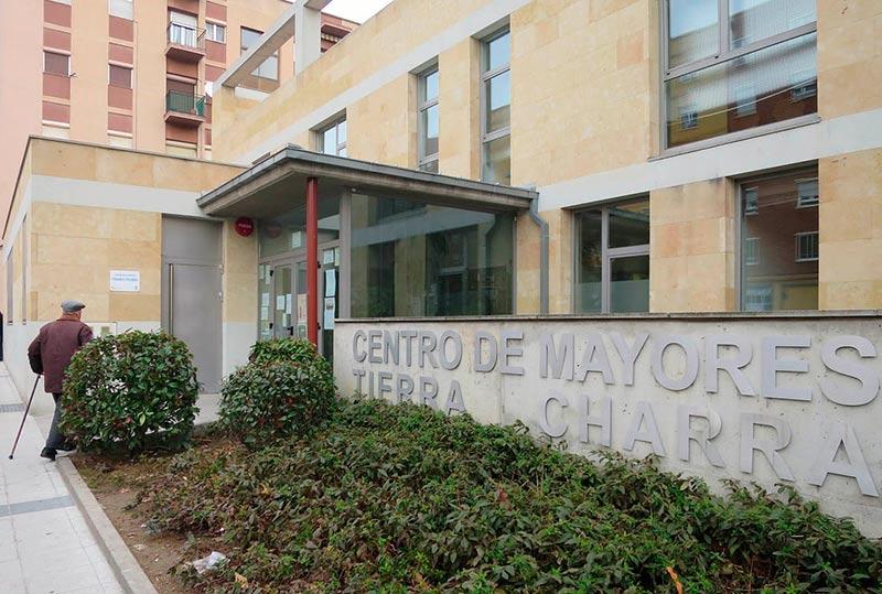 El centro de mayores Tierra Charra, en Garrido.