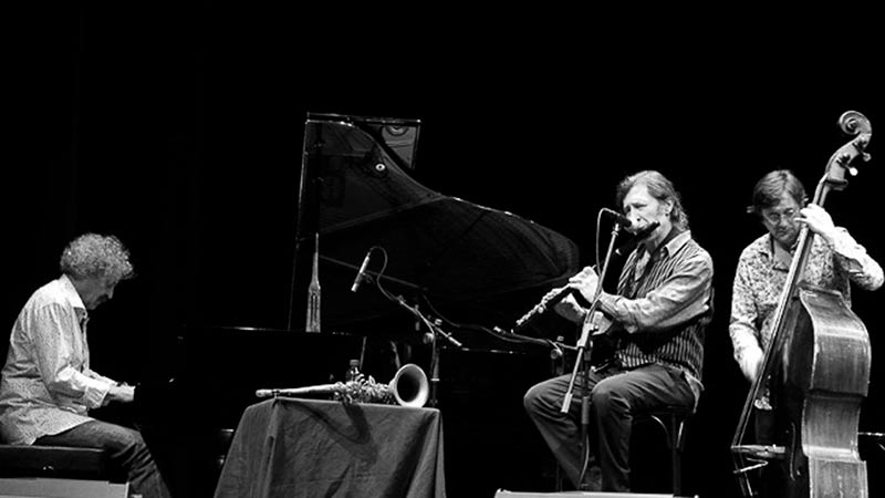 Fernando Viñals, junto con Jorge Pardo y Javier Colina.