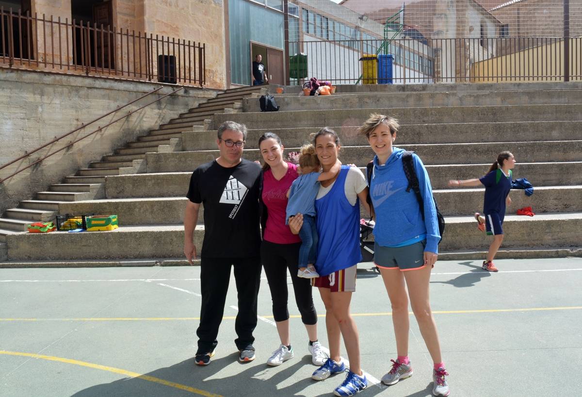 Jenaro Félix, Carmen Gómez, Laura Lorenzo y Virginia Martín.