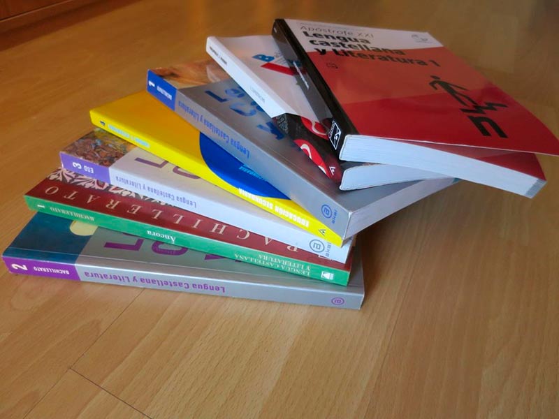 libros de texto 3 material escolar