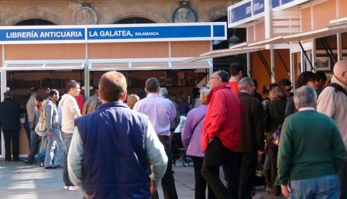 La Plaza Mayor acoge la Feria del Libro del 5 al 13 de mayo.