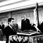 Adolfo Suárez, primer presidente de la Democracia. 