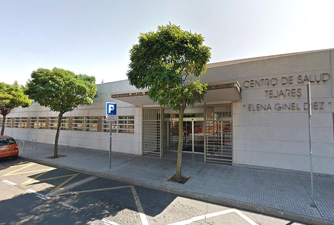 El centro de salud de Tejares.