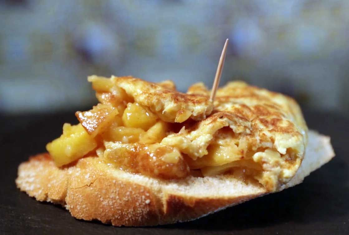 tortilla pincho tapa