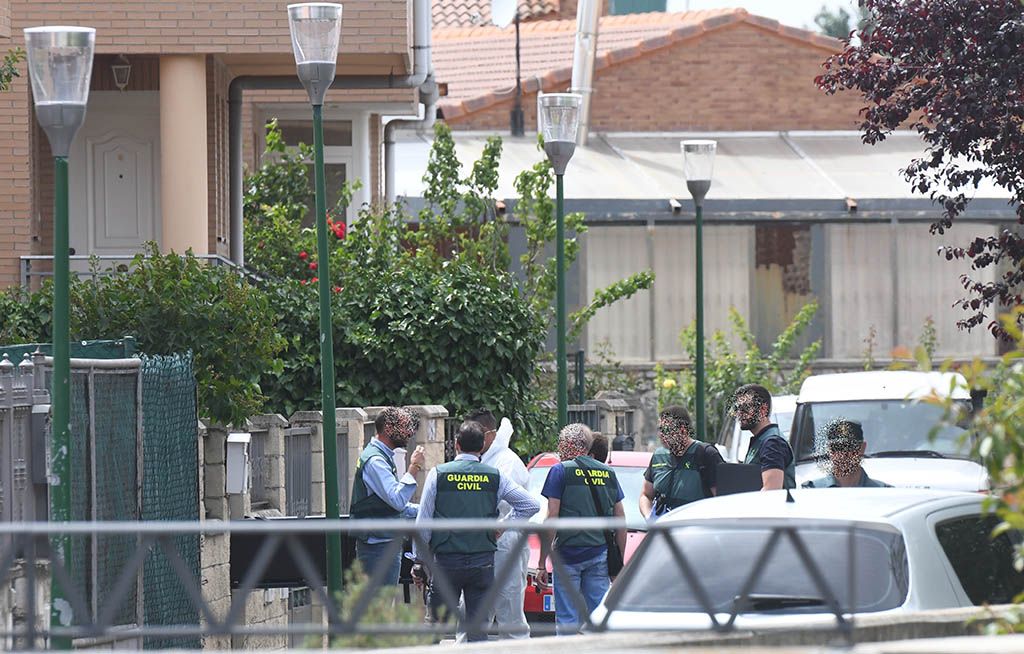 Ricardo Ordóñez / ICAL Investigación del asesinato de una pareja en Villagonzalo Pedernales.