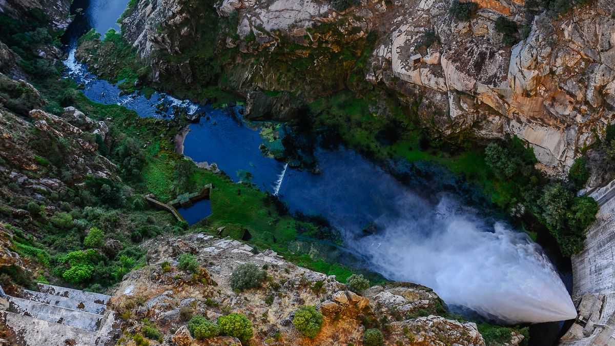 Presa de la Almendra, Salamanca. 