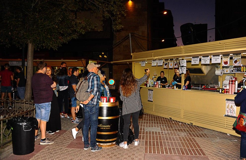 Una zona de casetas en 2019.