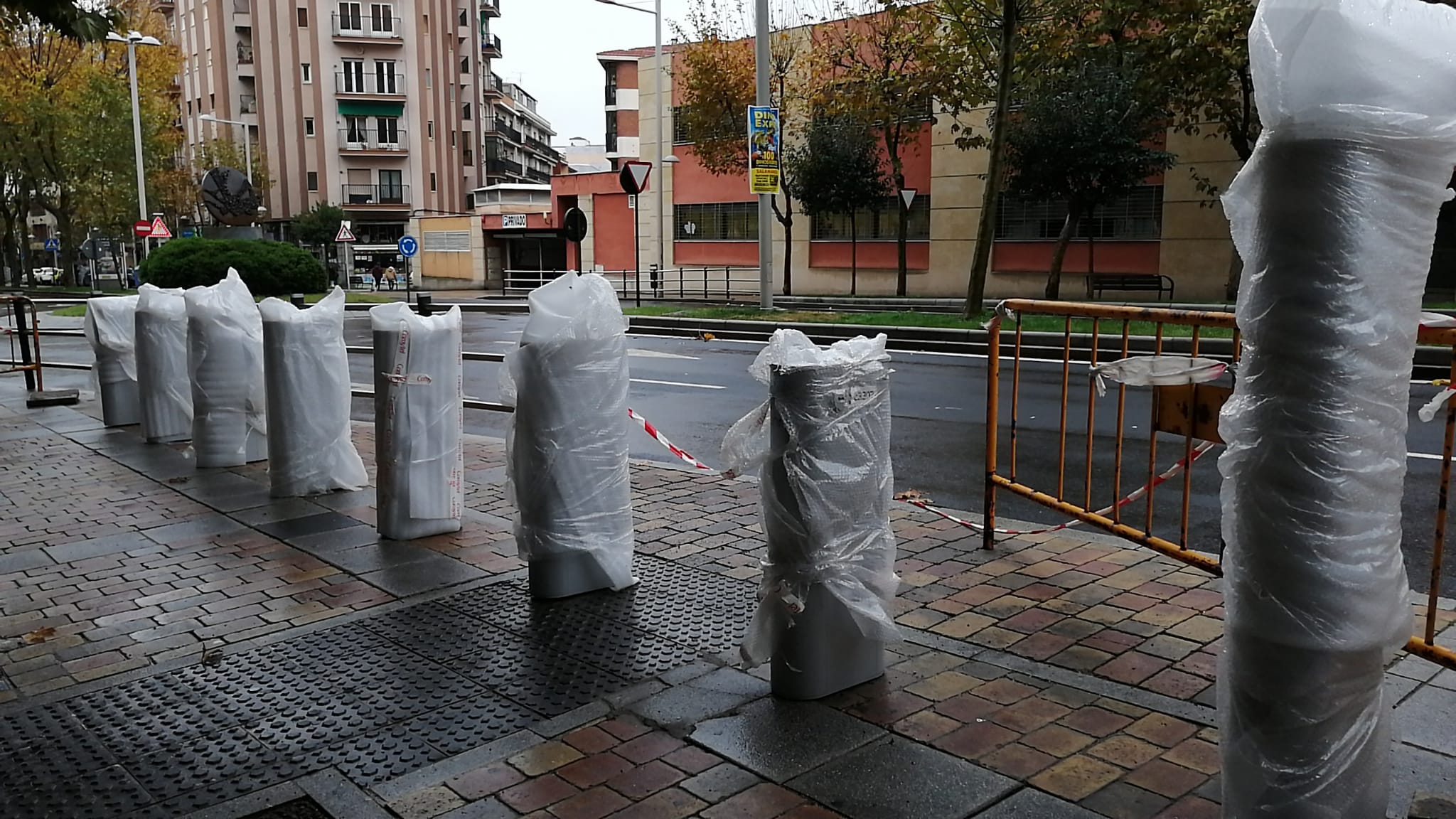 El primer tramo de la avenida de Portugal contará con un punto de préstamo de bicicletas. 