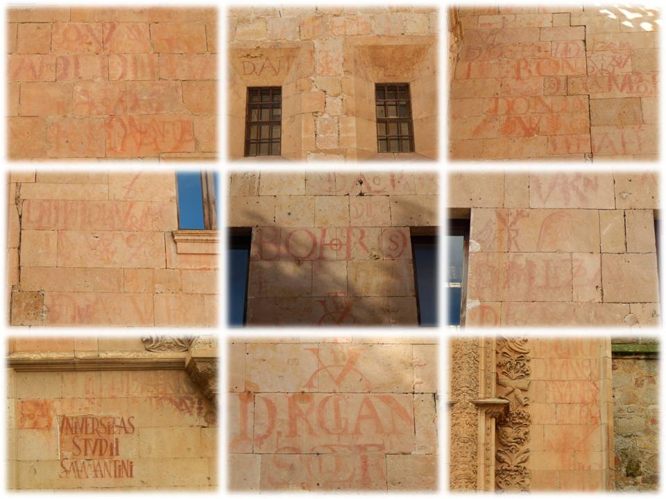 Vítores en el Patio de Escuelas y Fachada Rica de la Universidad