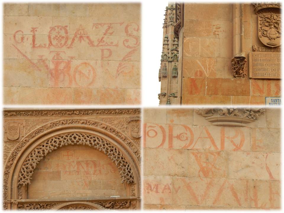 Vítores en la Catedral Nueva (foto 1, posible P, único conocido de Portugal)
