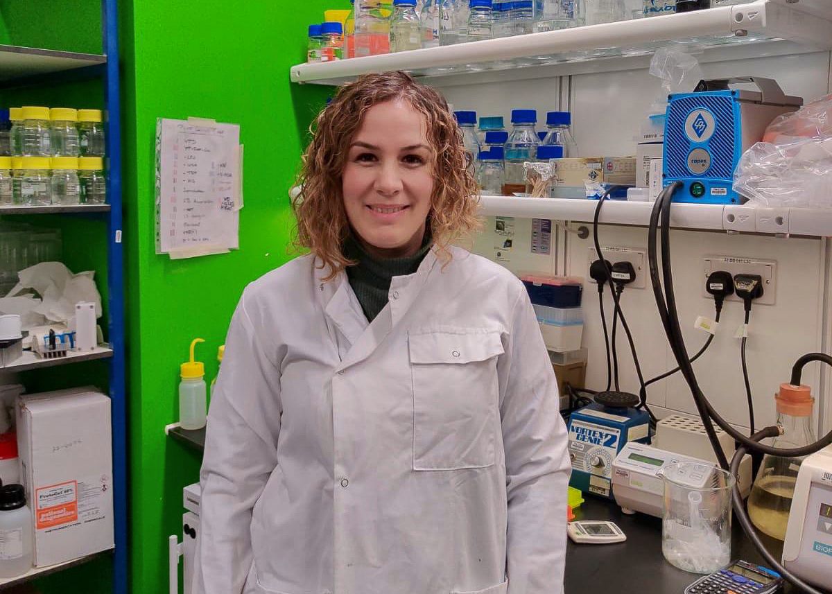 Sofía Muñoz Félix estudio Biotecnología en la Universidad de Salamanca y desde hace cinco años trabaja un centro de investigación en Londres, el Francis Crick Institute