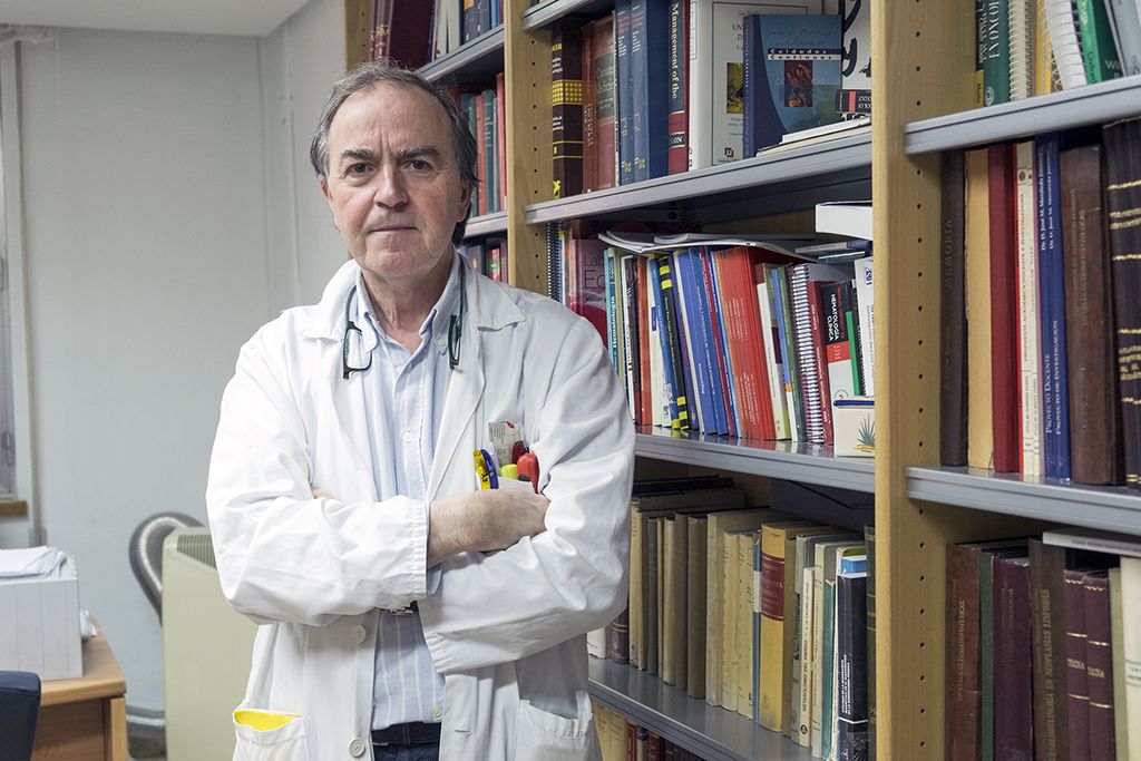Jesús Formigo / ICAL Marcos González, jefe de servicio de Hematología del CA Salamanca