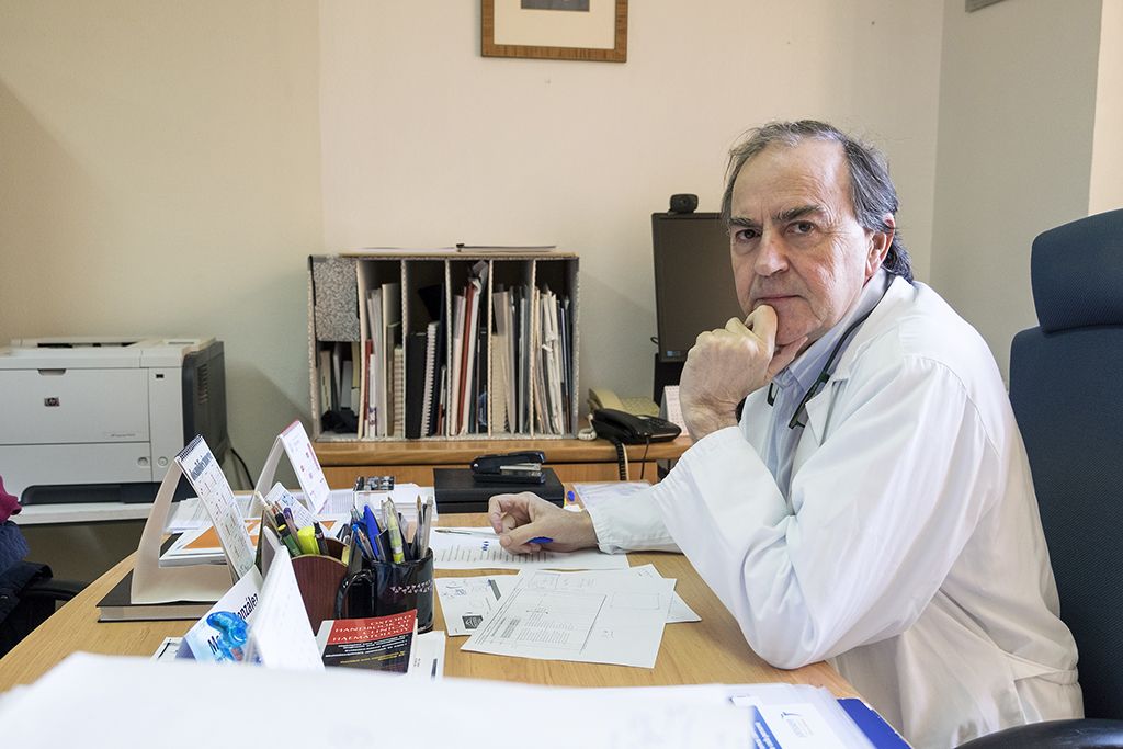 Jesús Formigo / ICAL Marcos González, jefe de servicio de Hematología del CA Salamanca