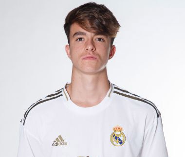 Bruno Iglesias, jugador salmantino del Real Madrid. 