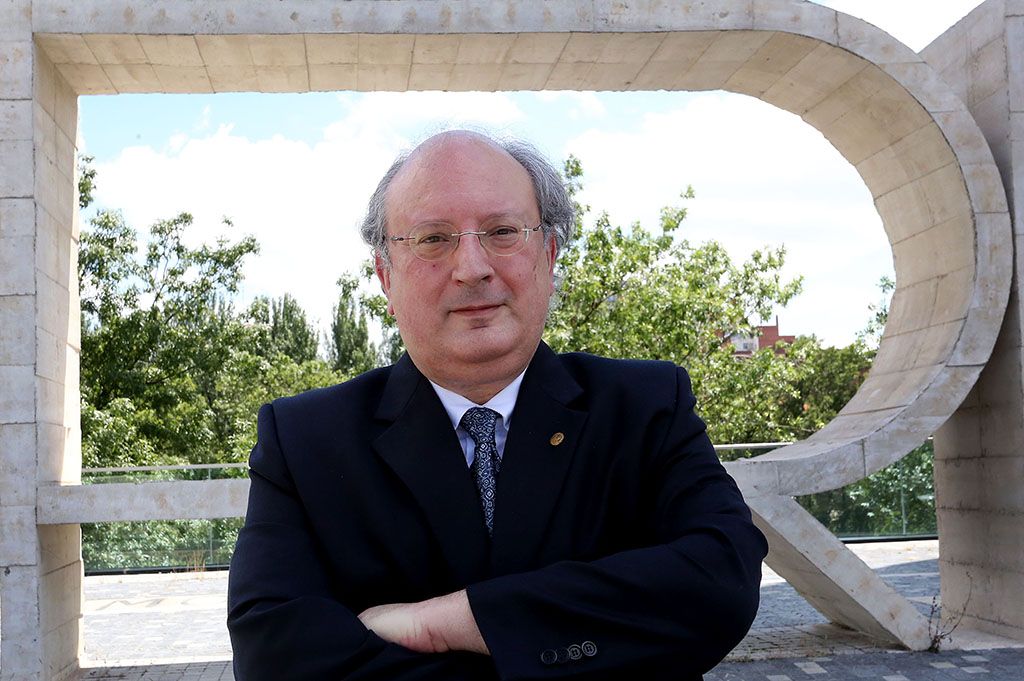 Rubén Cacho ICAL. El presidente del Consejo Económico y Social -CES- Enrique Cabero.