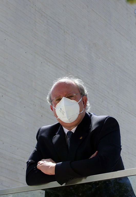 Rubén Cacho ICAL. El presidente del Consejo Económico y Social -CES- Enrique Cabero.