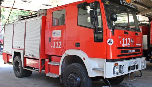 Bomberos Diputación de Salamanca. (Archivo)