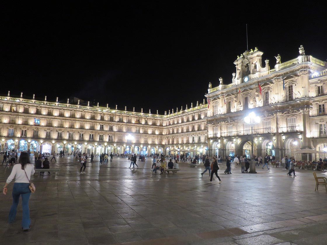 La Plaza Mayor, esta semana.