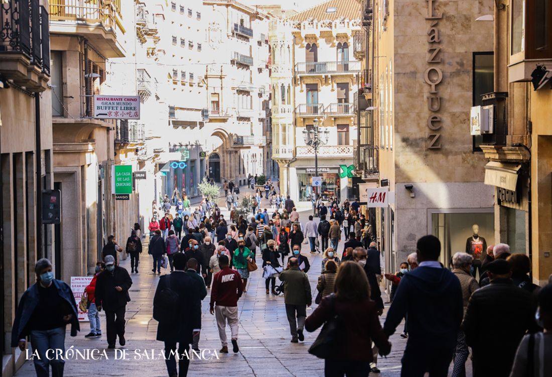 La calle Toro, este martes. (Foto: David Martín Sánchez)