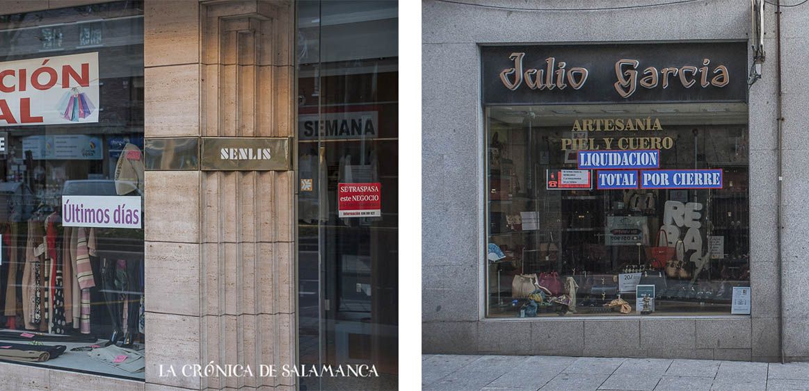 Cincuenta años llevan abiertos al público Senlis y Julio García, en Salamanca. 