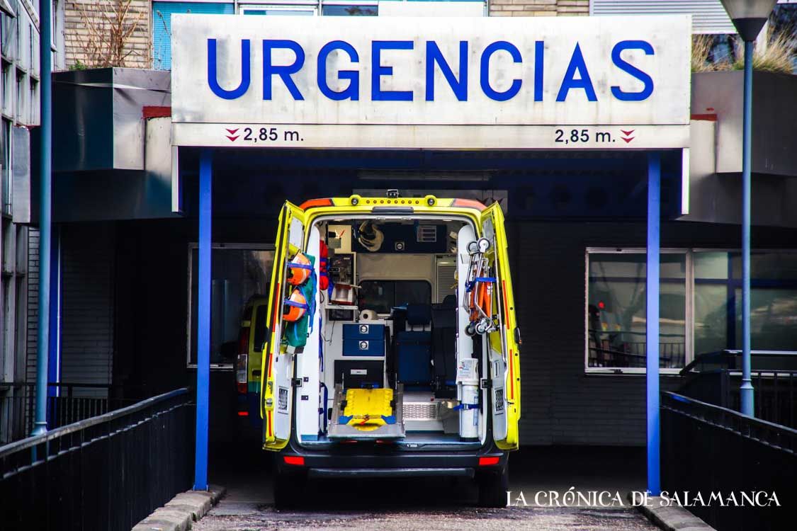 Las urgencias del Virgen de la Vega. (Foto: David Martín Sánchez) ARCHIVO.