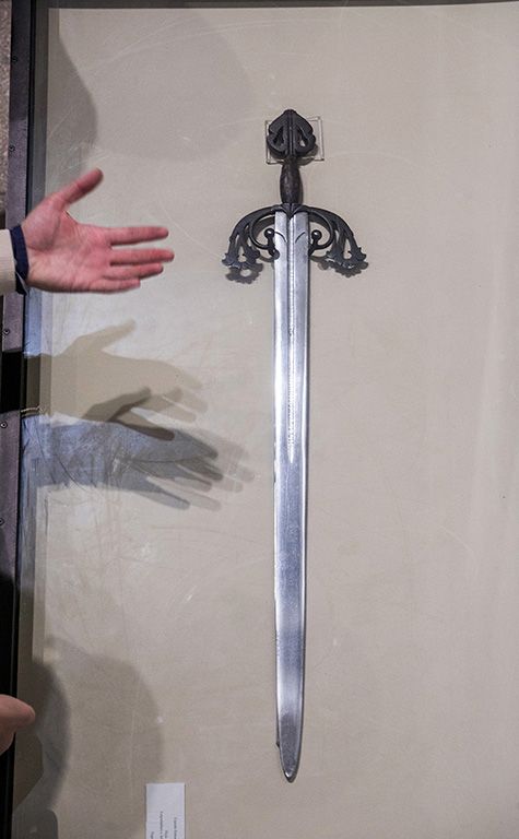 Ricardo Ordóñez ICAL . Espada Tizona de El Cid