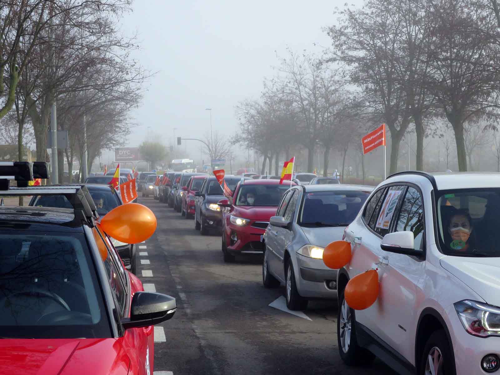 El inicio de la caravana en Salamanca.
