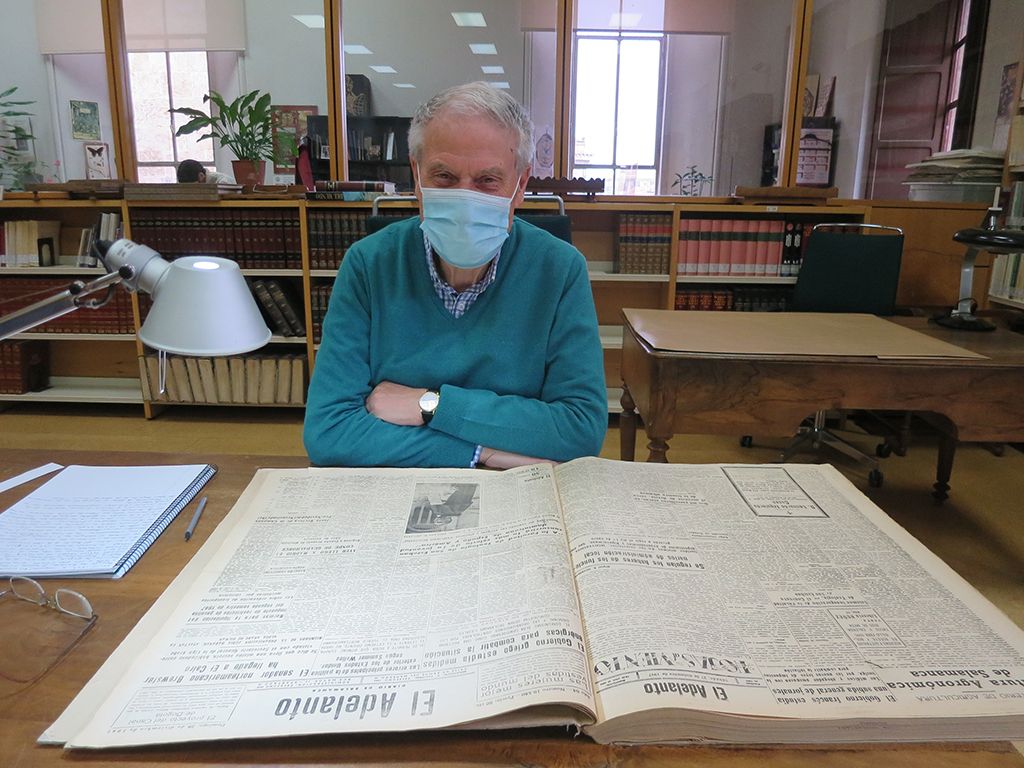 Jesús Málaga, autor del libro 'La vida cotidiana en Salamanca. 1924-1939', firmará libros el 22 de abril en la librería Santos Ochoa. 