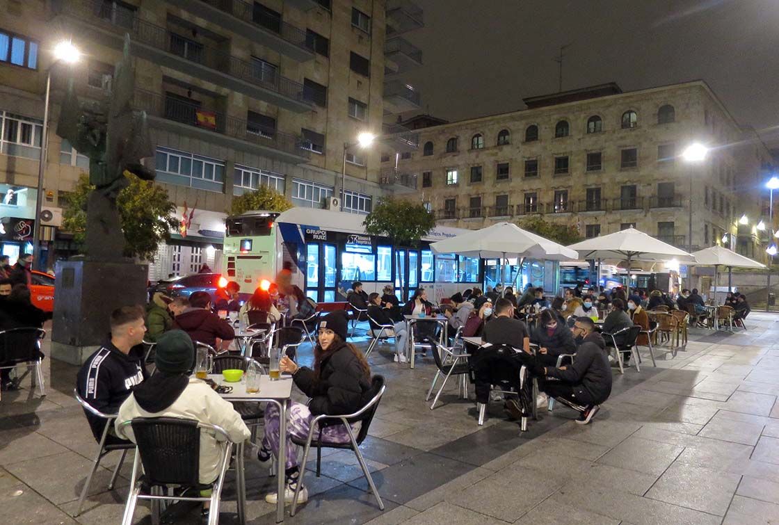 La zona de San Julián, a finales de enero.