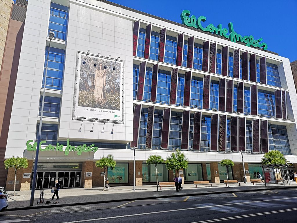 El Corte Inglés de Salamanca.