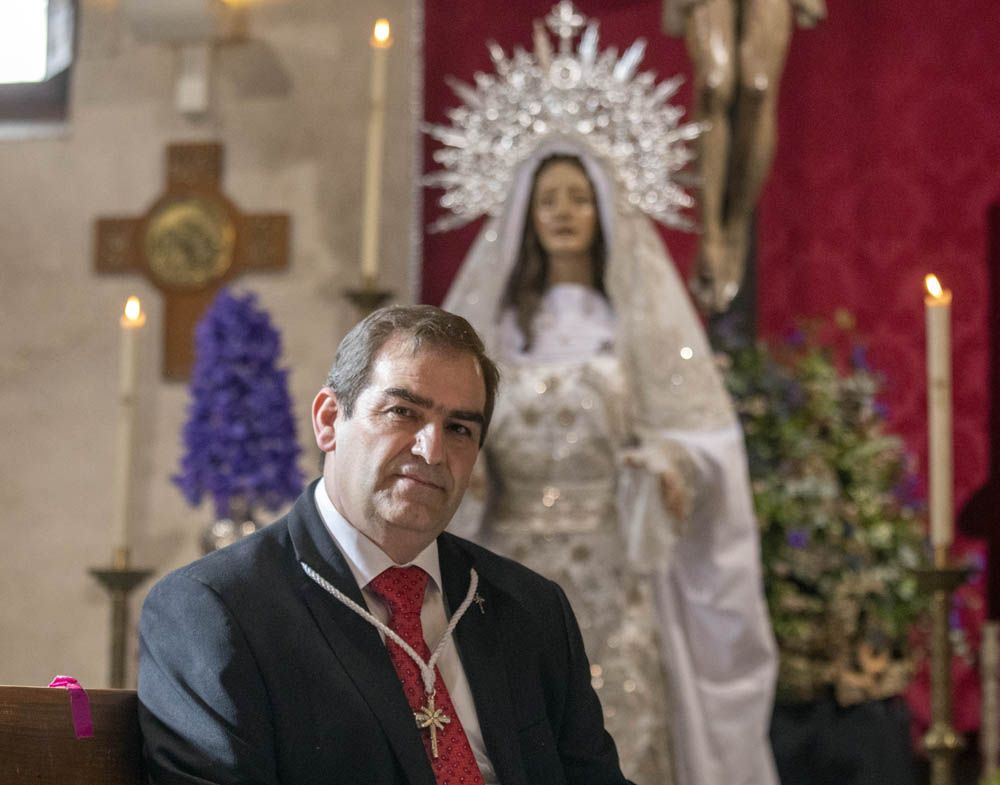 Susana Martín / ICAL . El presidente de la Hermandad del Cristo del Amor y de la Paz es Manuel González