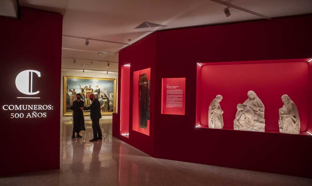 Eduardo Margareto ICAL. Inauguración de la exposición ‘Comuneros. 500 años’, con motivo del V centenario del movimiento comunero.