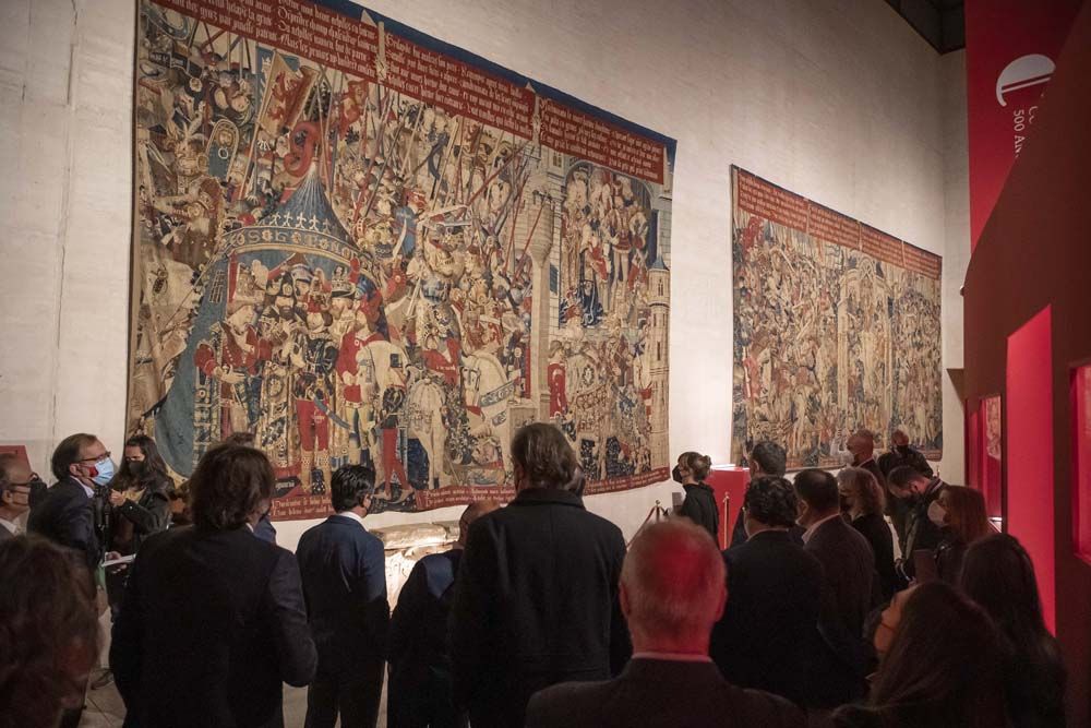 Eduardo Margareto ICAL. Inauguración de la exposición ‘Comuneros. 500 años’, con motivo del V centenario del movimiento comunero.