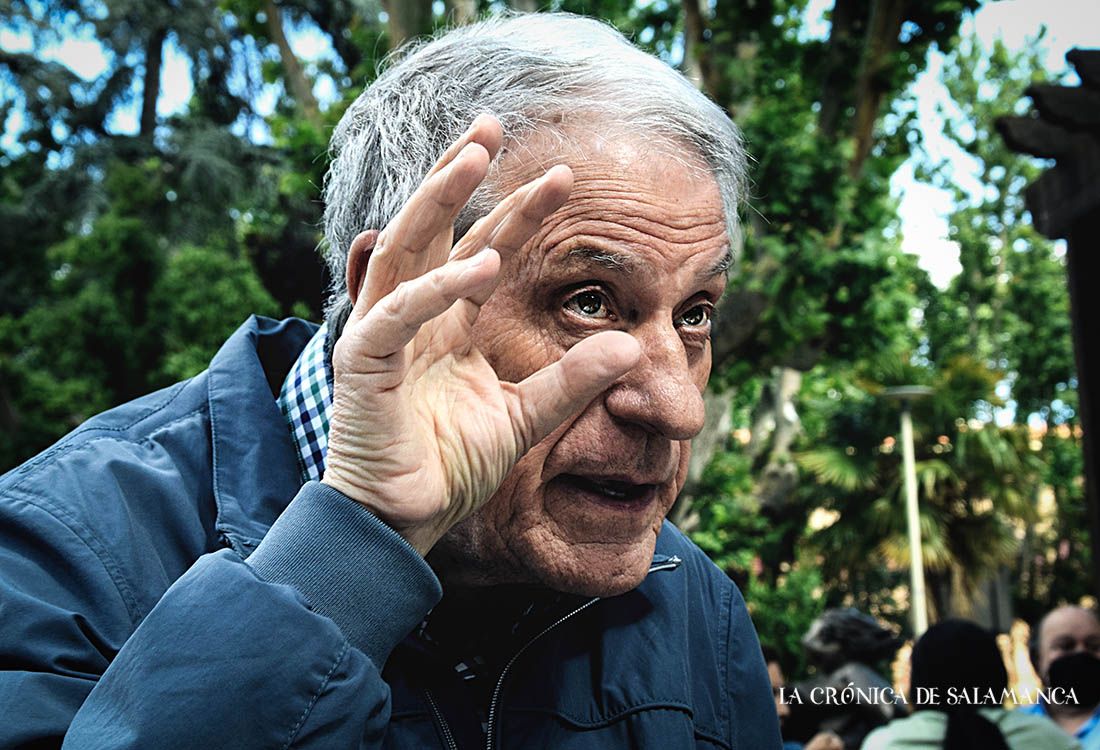 Jesús Málaga, durante la entrevista. Fotos. Almudena Iglesias Martín.