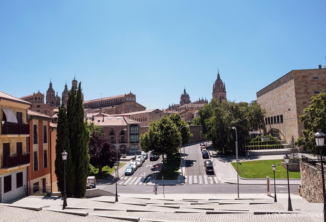 Imagen de La Vaguada de la Plama, antiguamente el Barrio Chino de Salamanca. Foto. Almudena Iglesias Martín.