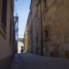 Una de las calles del barrio Antiguo de Salamanca. Foto. Almudena Iglesias Martín. 