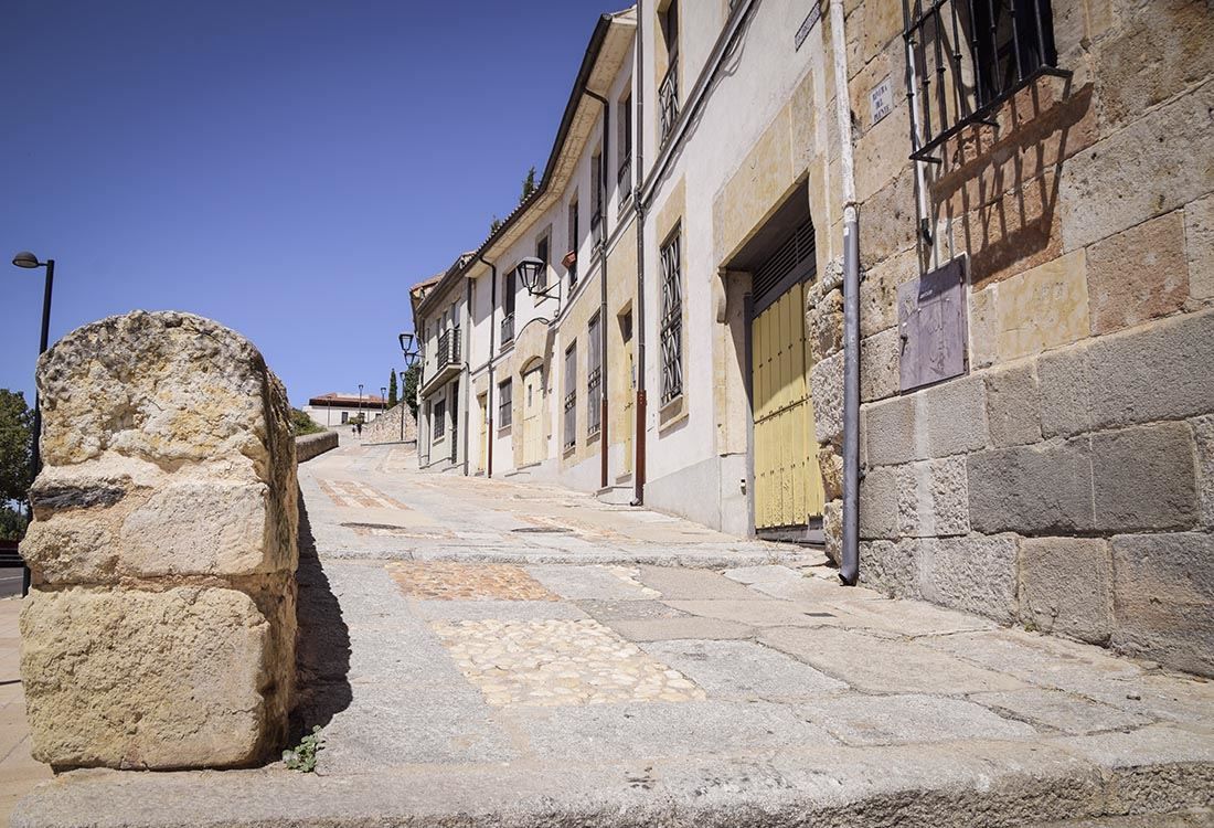 La antigua calle de las Tabernas del Vino Blanco. Foto. Almudena Iglesias Martín. 