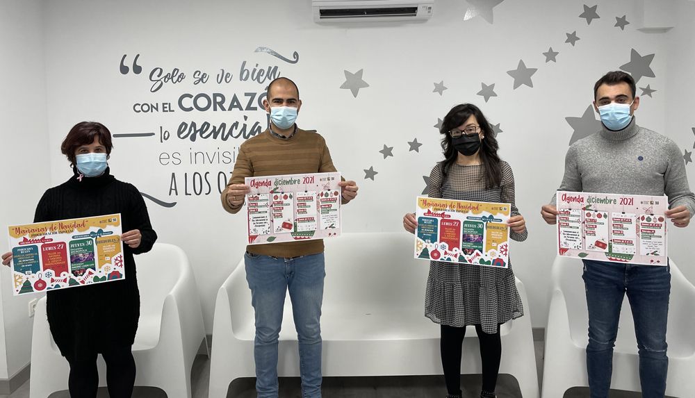 Presentación de la agenda del mes de diciembre en Guijuelo Joven. 
