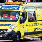 Una ambulancia sanitaria. (Archivo: David Martín)