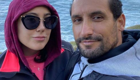 Ivanna, hermana de Georgina Rodríguez, y Carlos García. Imagen. Instagram.